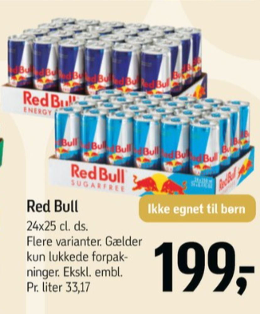 Red Bull Energy, Energidrik 24 pk.
