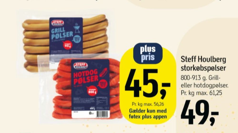 Steff Houlberg, Grillpølser