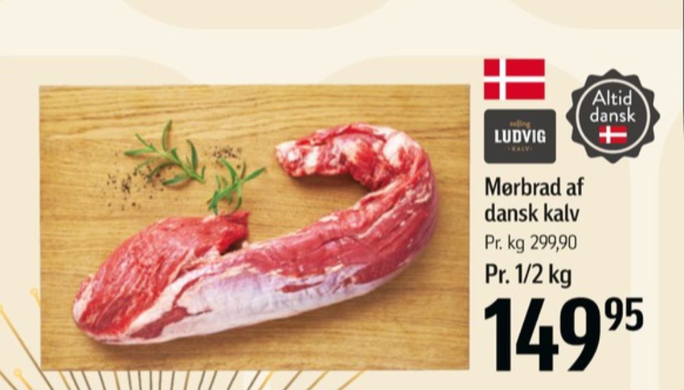 Salling Ludvig, Kalvemørbrad