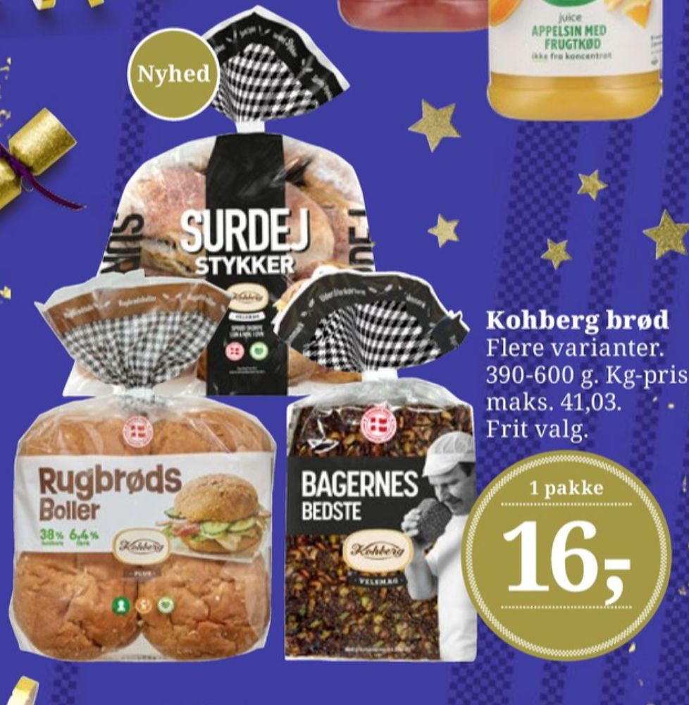 Kohberg Bagernes Bedste, Rugbrødsskiver