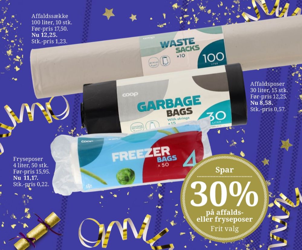 Coop, Husholdningsposer