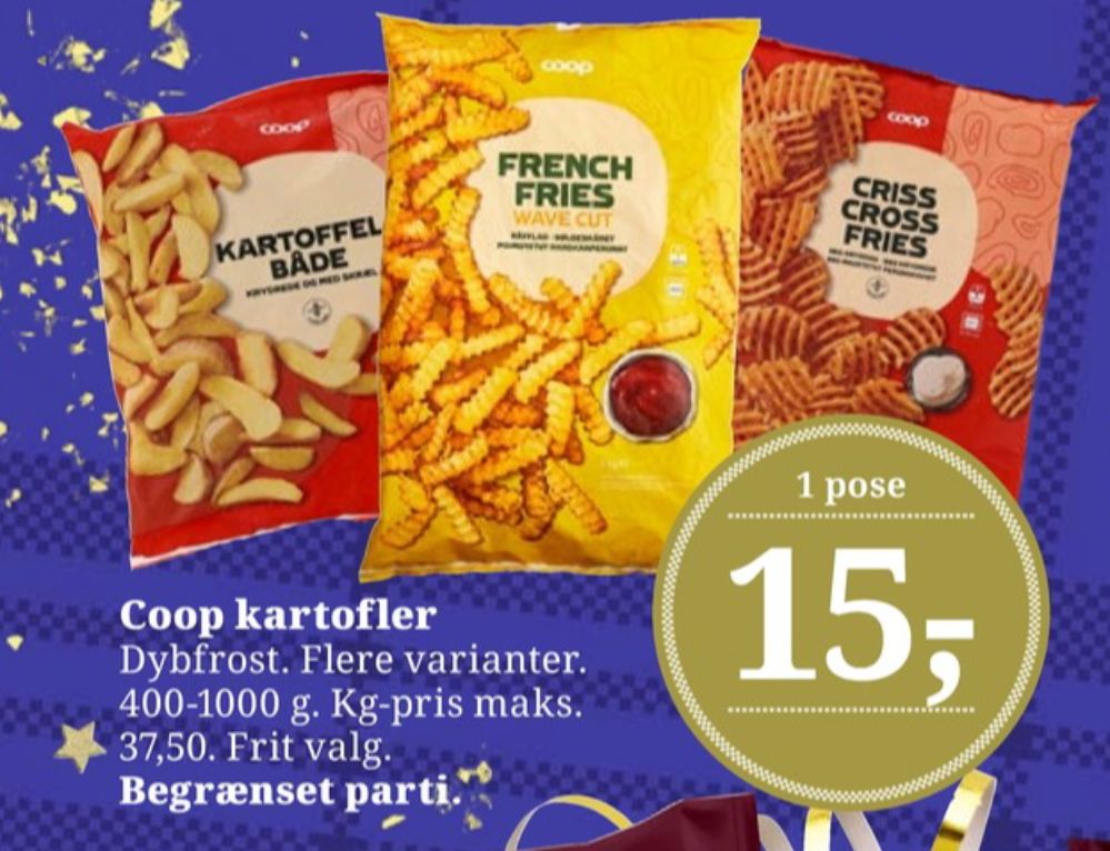 Coop, French Fries Wave Cut