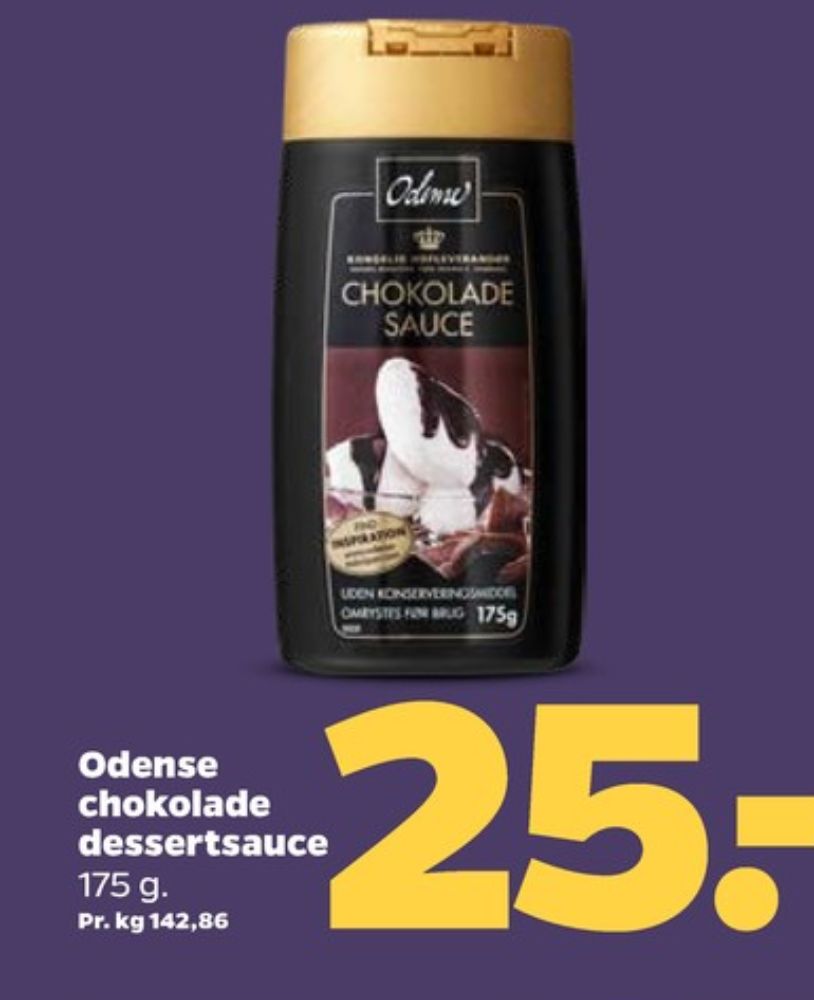 Odense, Chokoladesauce