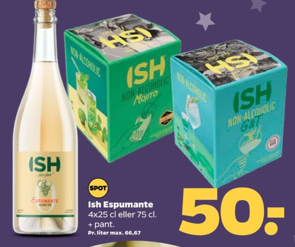 ISH, Mousserende Vin