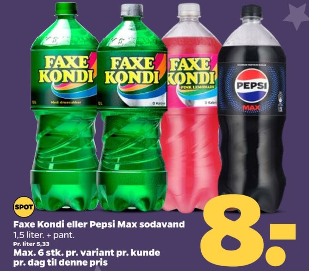 Faxe Kondi, Sportssodavand
