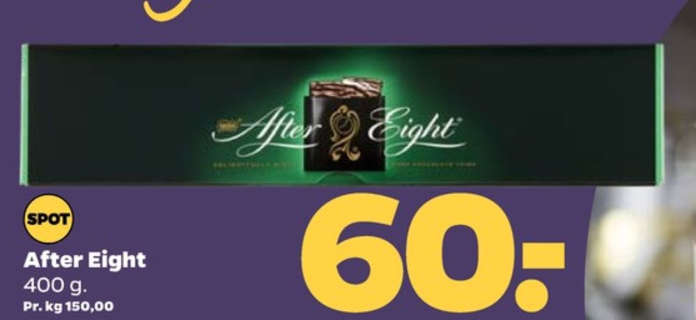 After Eight, Mintchokolade