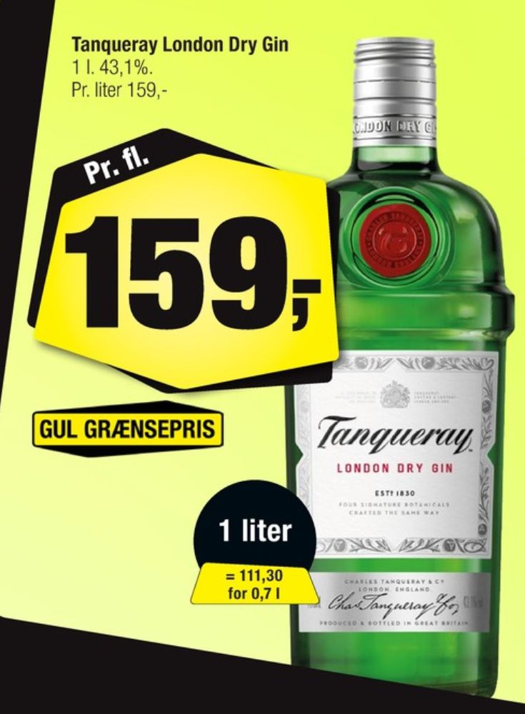 Tanqueray London Dry, Gin
