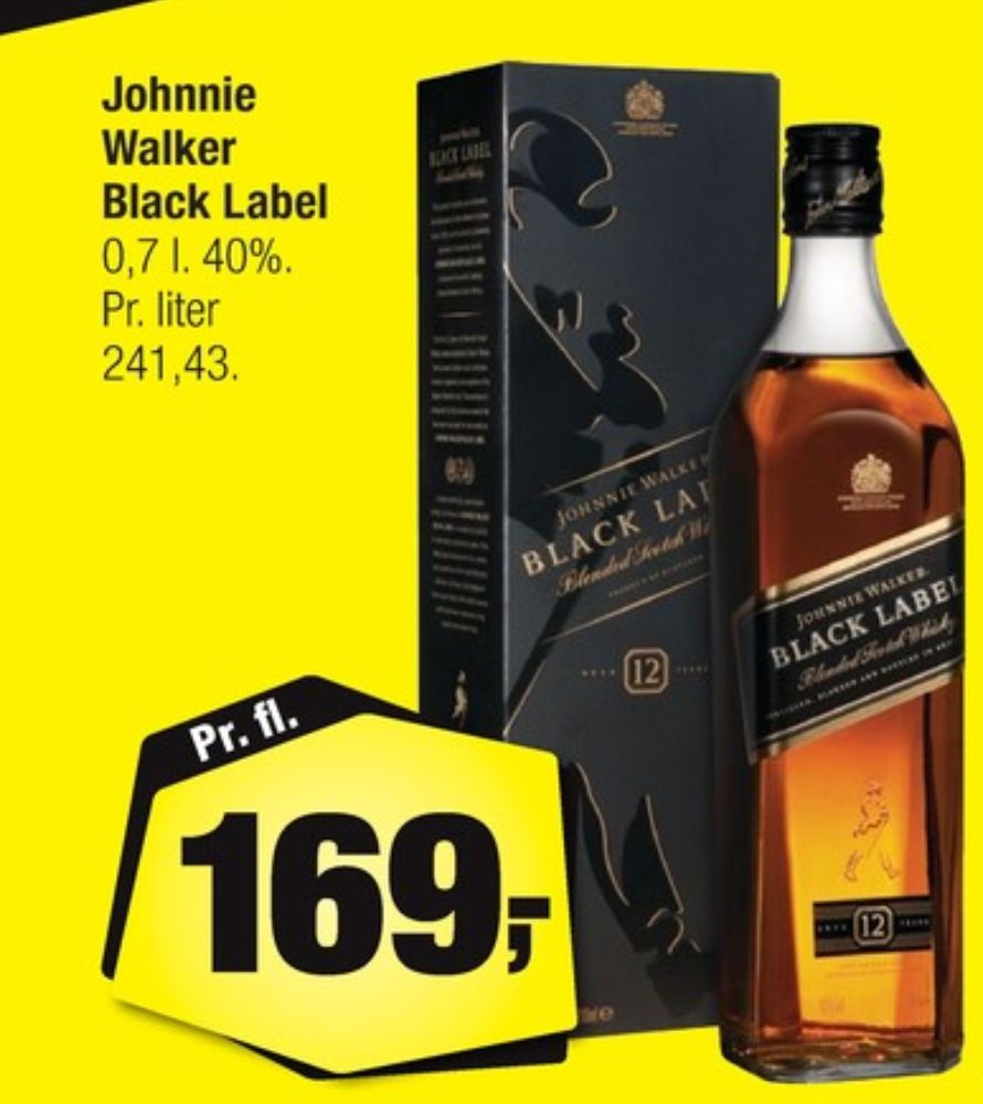 Johnnie Walker Black Label, Whisky
