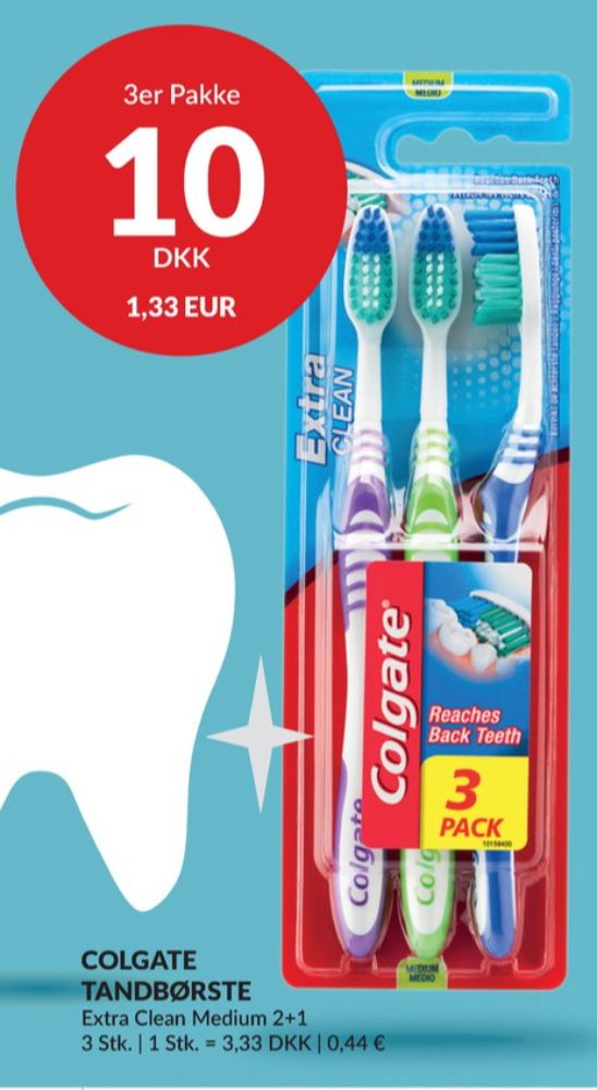 Colgate, Tandbørste