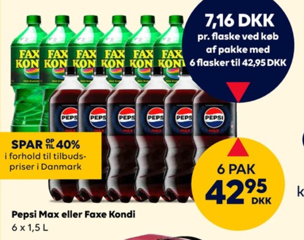 Pepsi Max, Cola 6 pk.