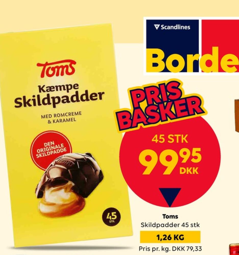 Toms Kæmpe Skildpadder, Chokoladeskildpadder