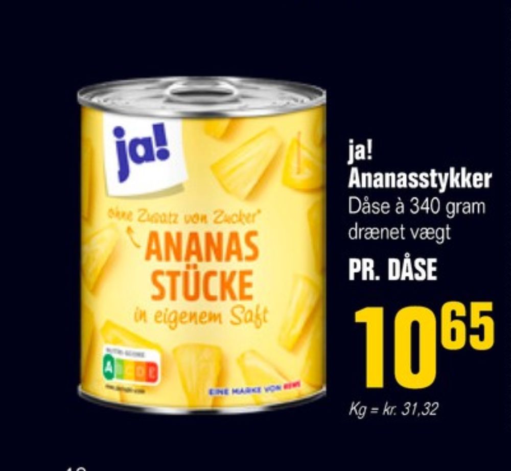 ja!, Ananas