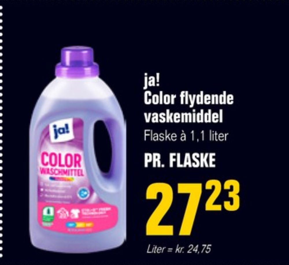 ja!, Vaskemiddel-flydende