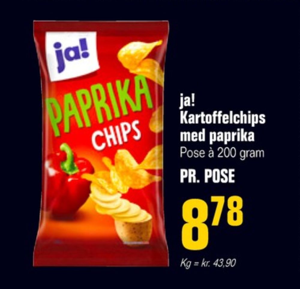 ja!, Paprikachips