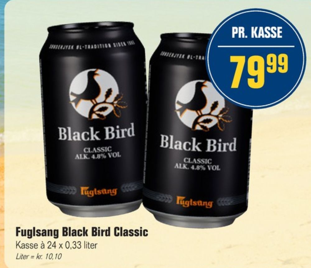 Fuglsang Black Bird, Specialøl 24 pk.