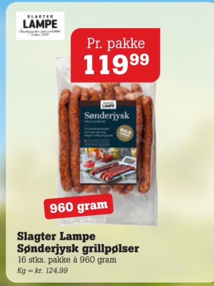 Slagter Lampe, Sønderjysk Grillpølser