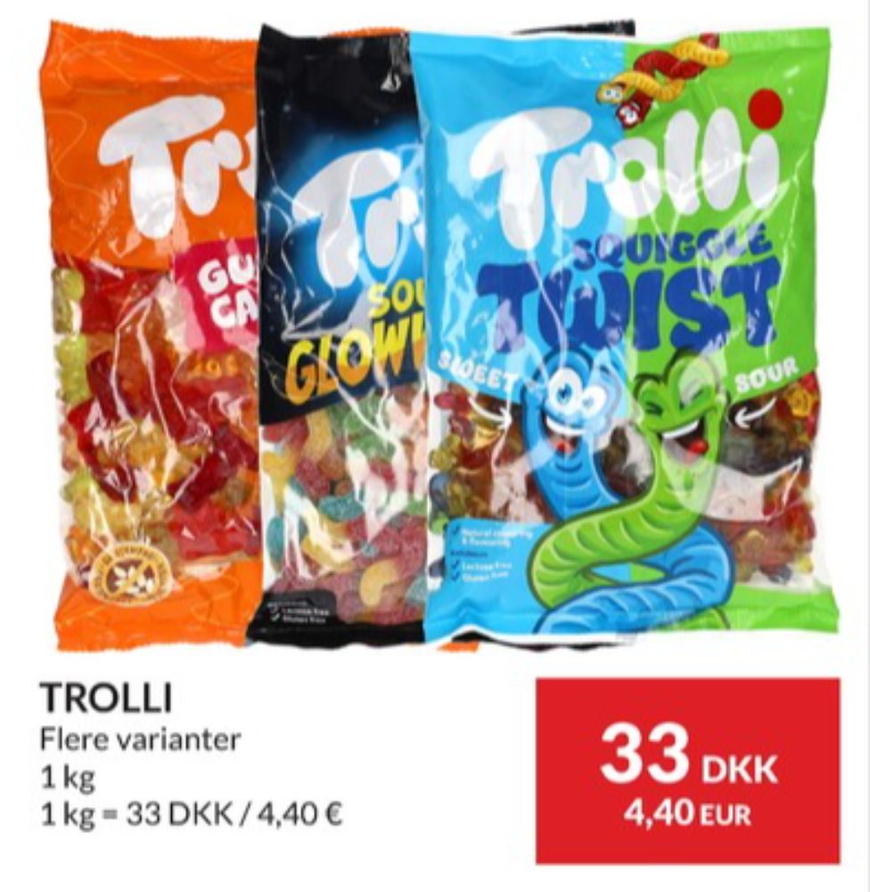 Trolli Gummi Candy, Slikposer