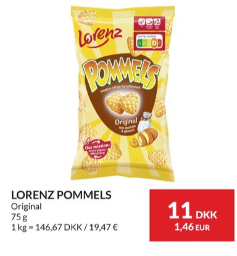 Lorenz, Pommels Snacks