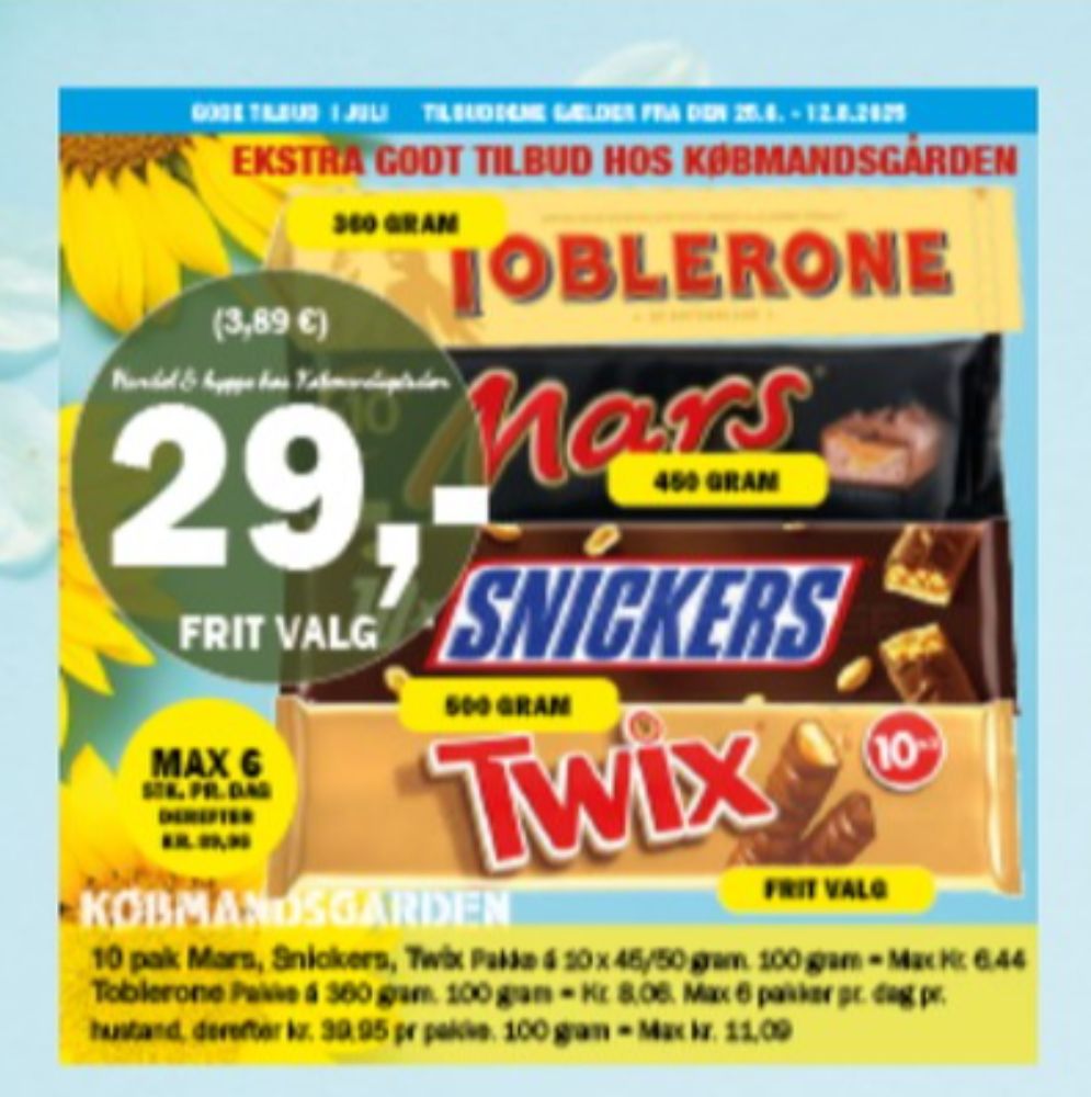 Mars, Chokoladebar