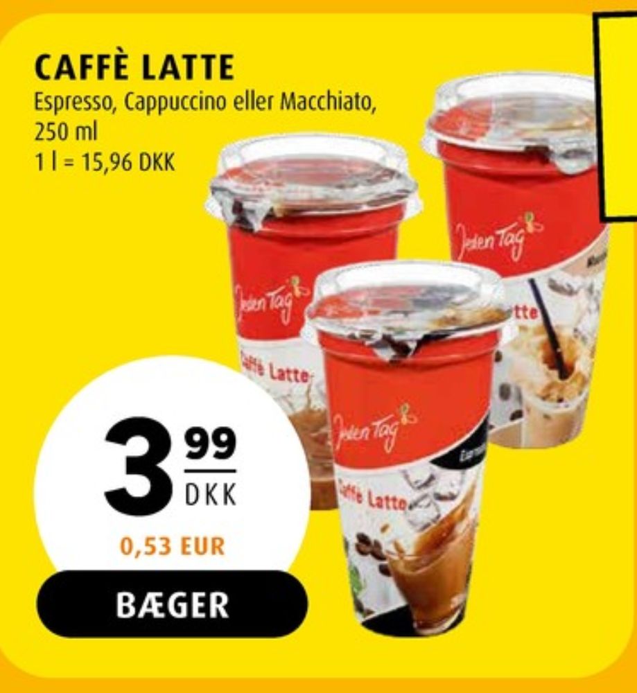 Jeden Tag, Iskaffe