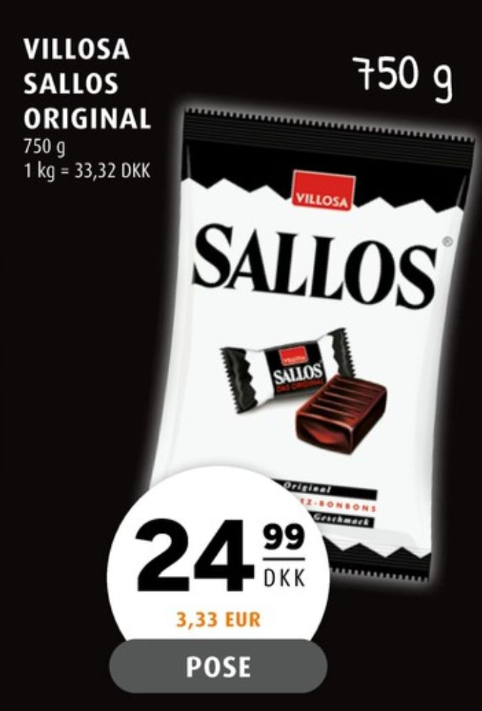 Sallos, Bolsjer