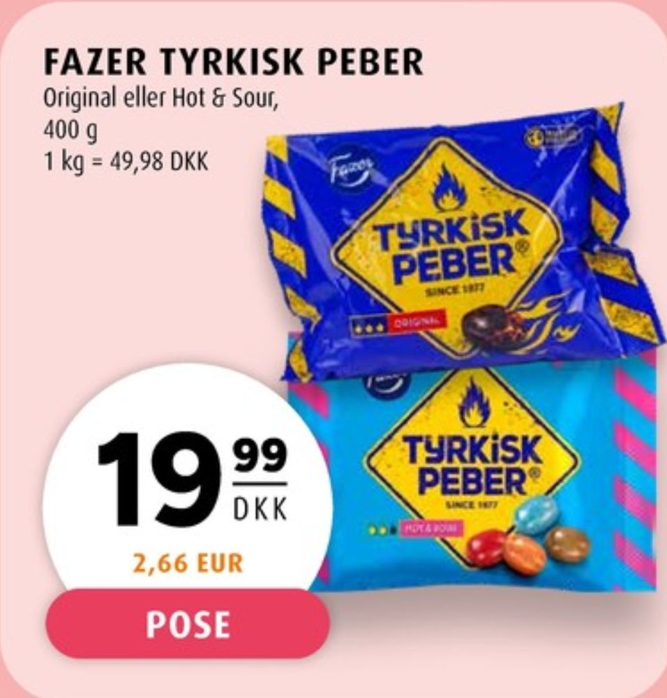 Fazer Tyrkisk Peber, Bolsjer Hot & Sour