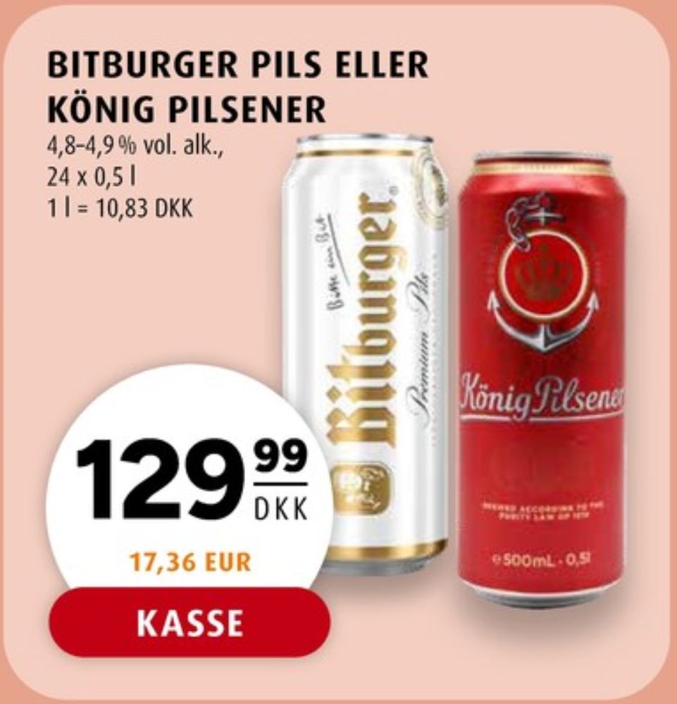 König, Øl 24 pk.