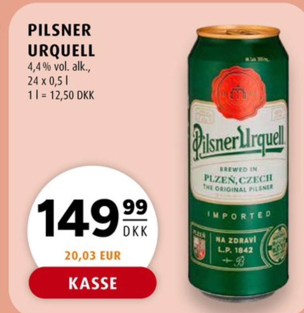 Urquell, Specialøl 24 pk.