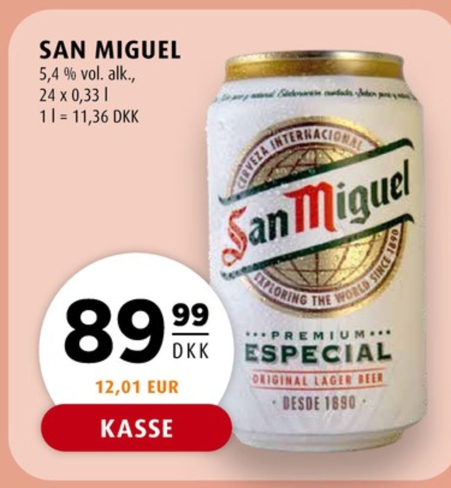 San Miguel, Specialøl 24 pk.