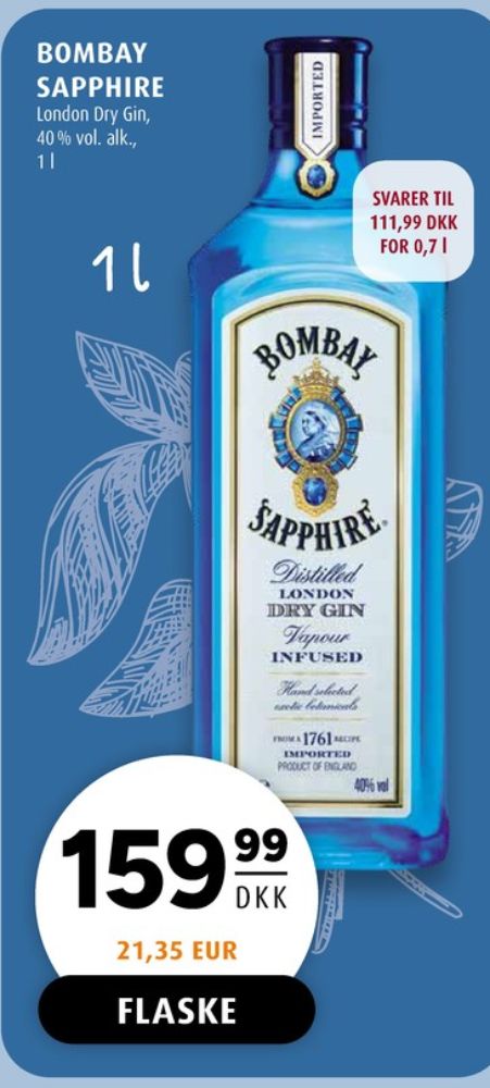 Bombay Sapphire, Gin