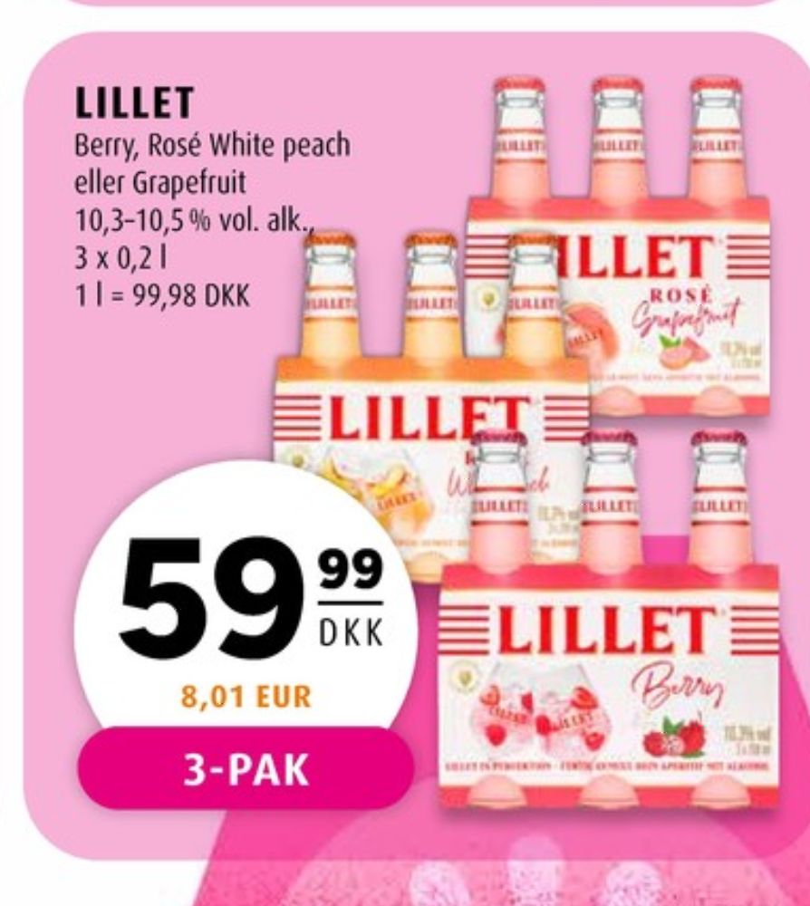 Lillet, RTD Lillet Berry