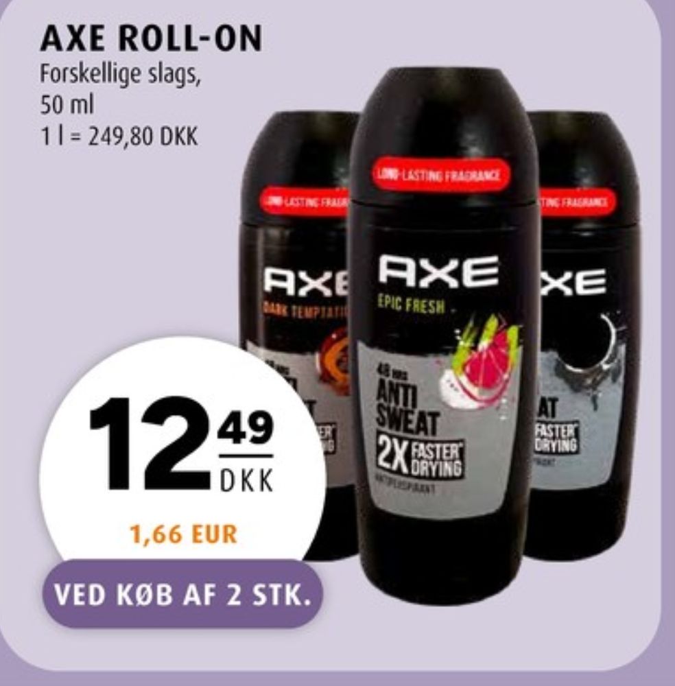 Axe, Deo Roll-on