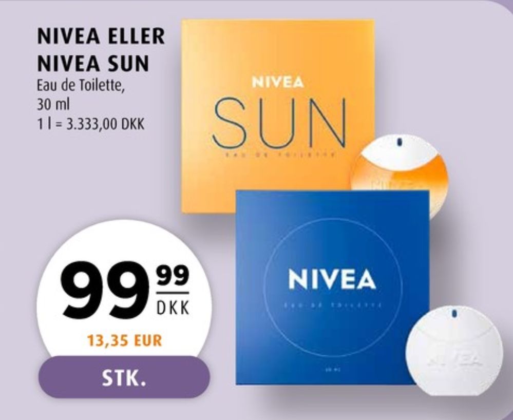 Nivea Sun, Eau de Toilette