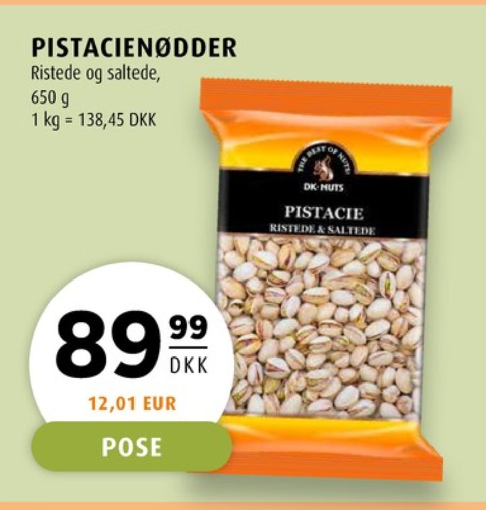 DK-Nuts, Pistacienødder