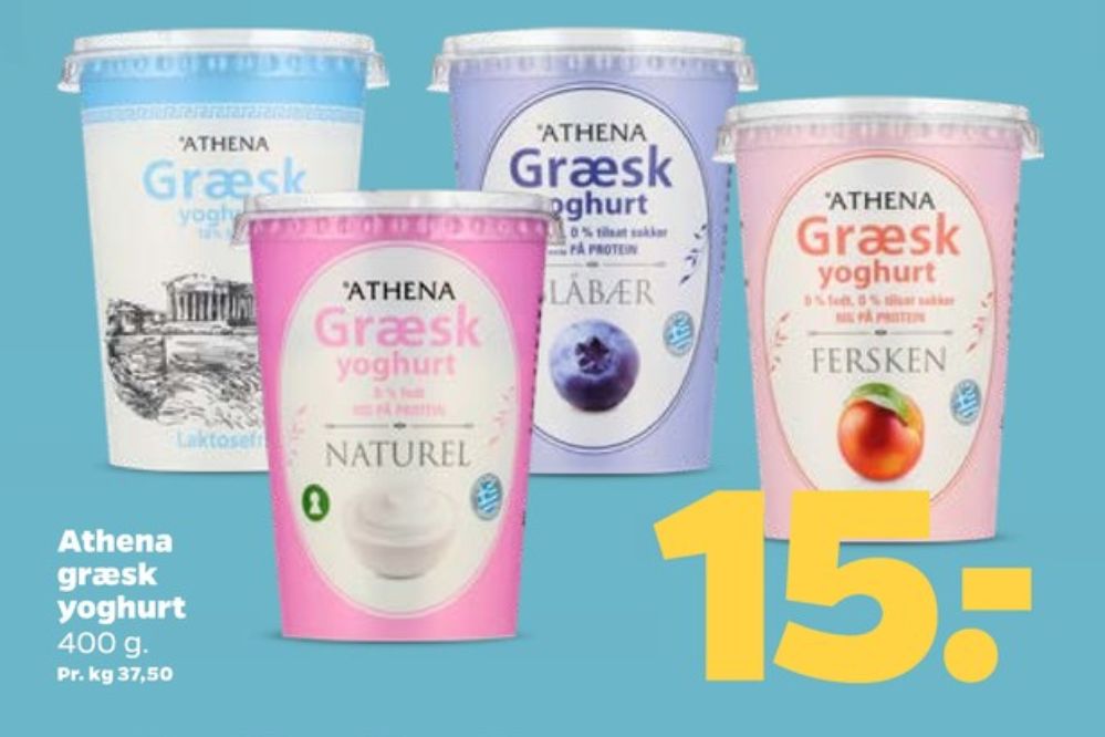 Athena, Græsk Yoghurt Naturel
