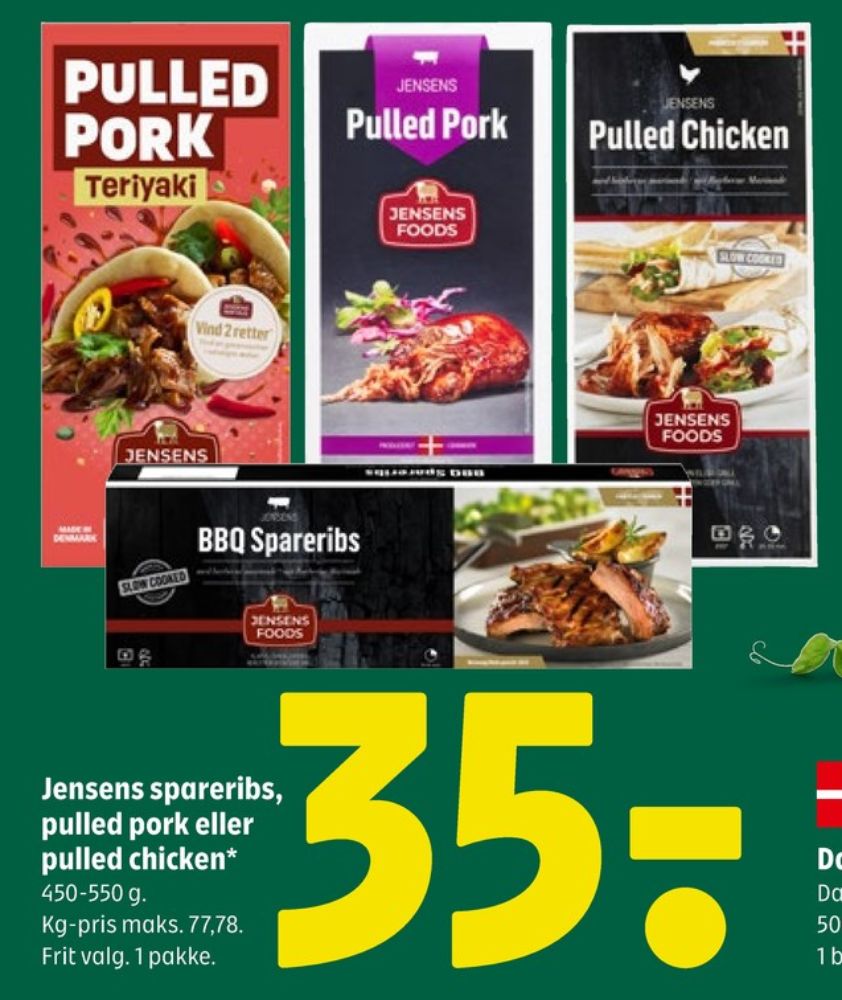 Jensens, Spareribs