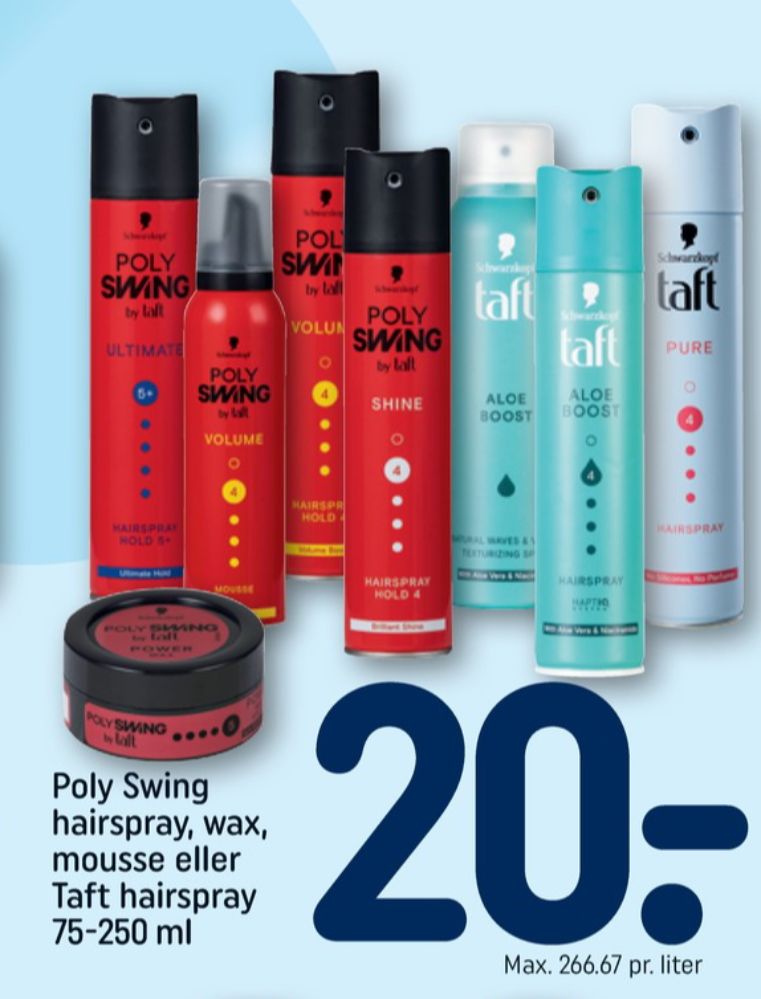 Schwarzkopf Poly Swing, Hårlak