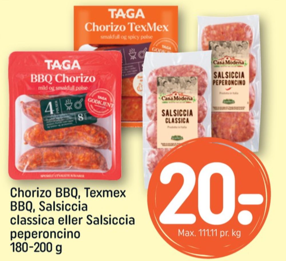 Casa Modena, Salsiccia Peperoncino