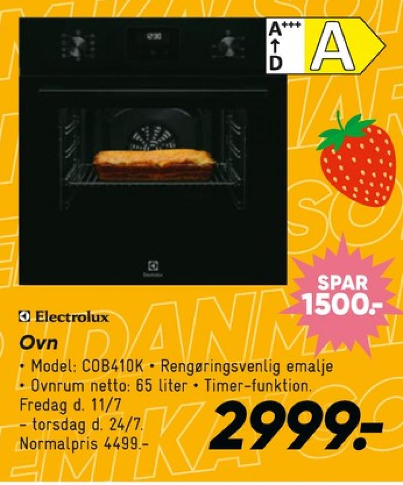 Electrolux, Indbygningsovn