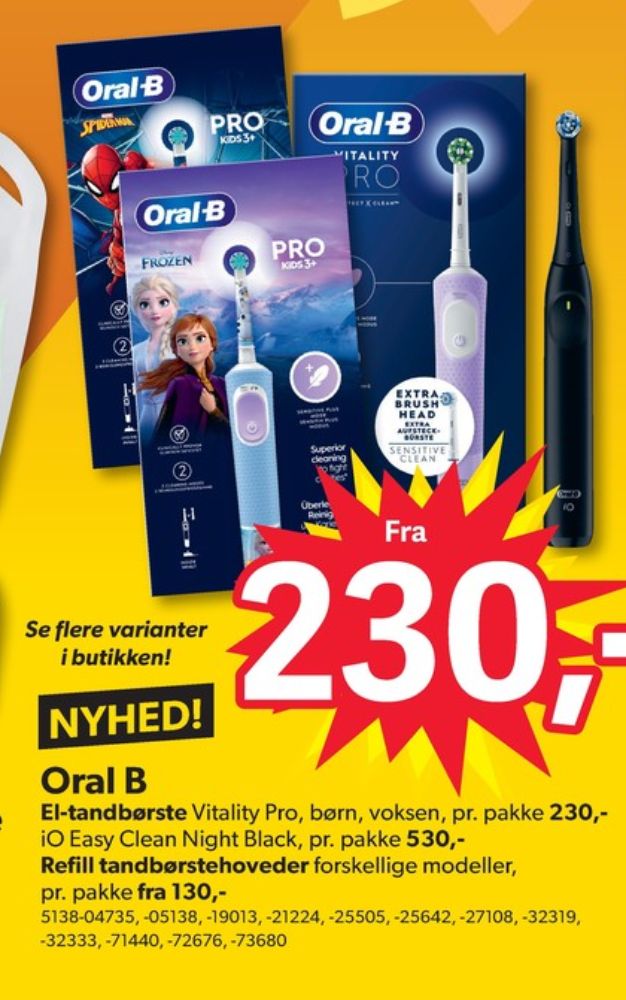 Braun Oral-B, Eltandbørste