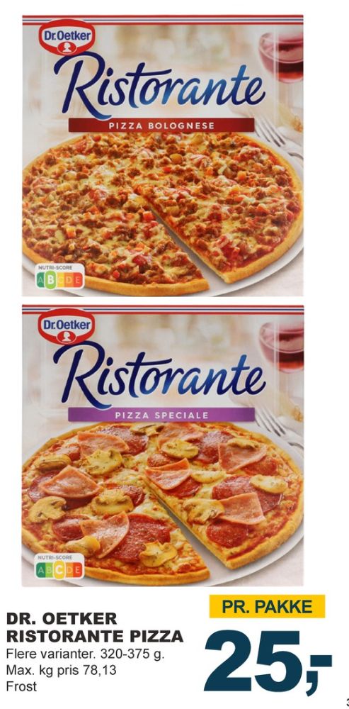 Ristorante, Pizza Bolognese
