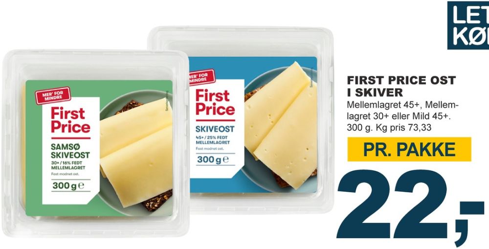 First Price, Skiveost Samsø Mellemlagret