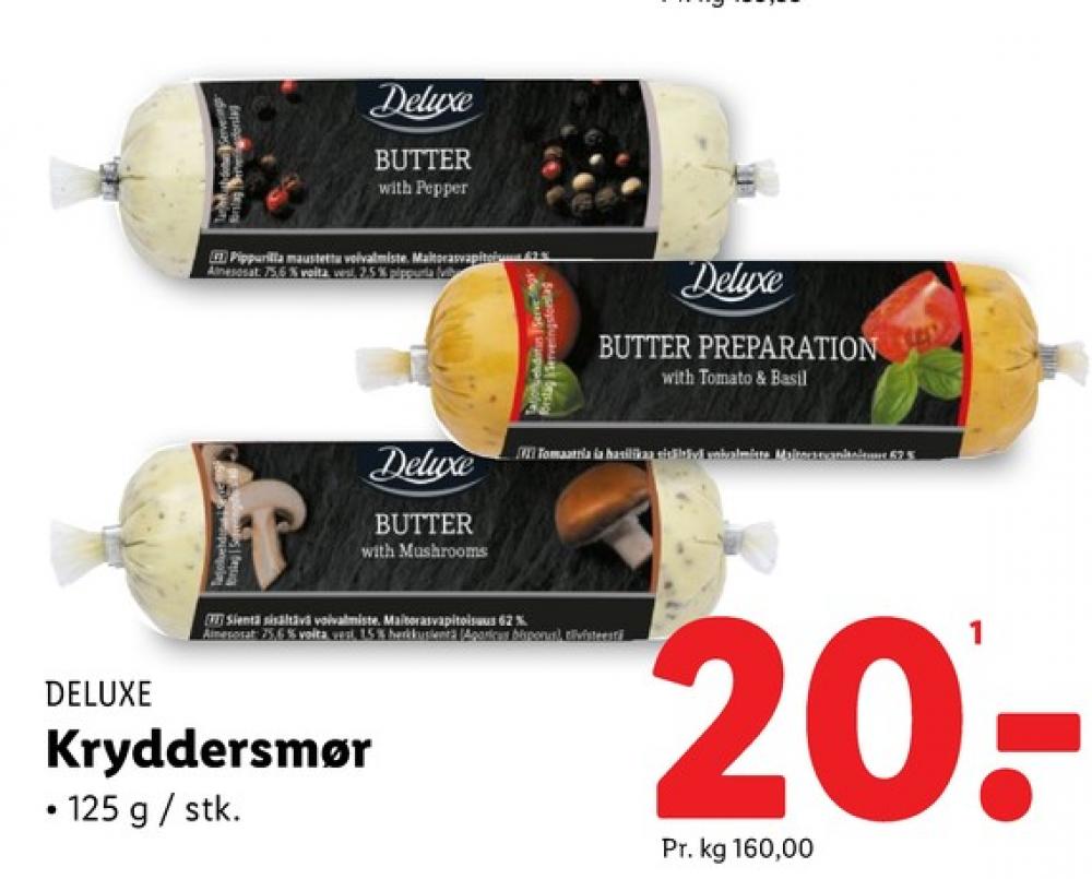 Deluxe, Kryddersmør