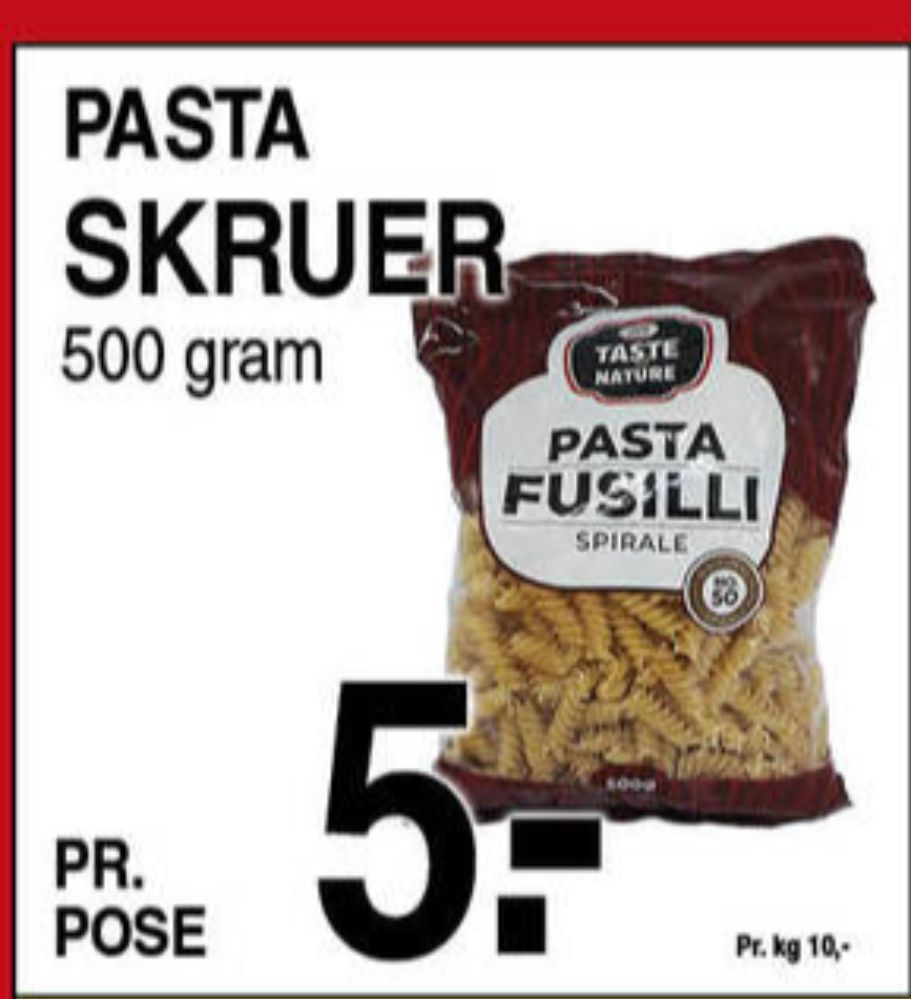 Taste of Nature, Fusilli Spirale
