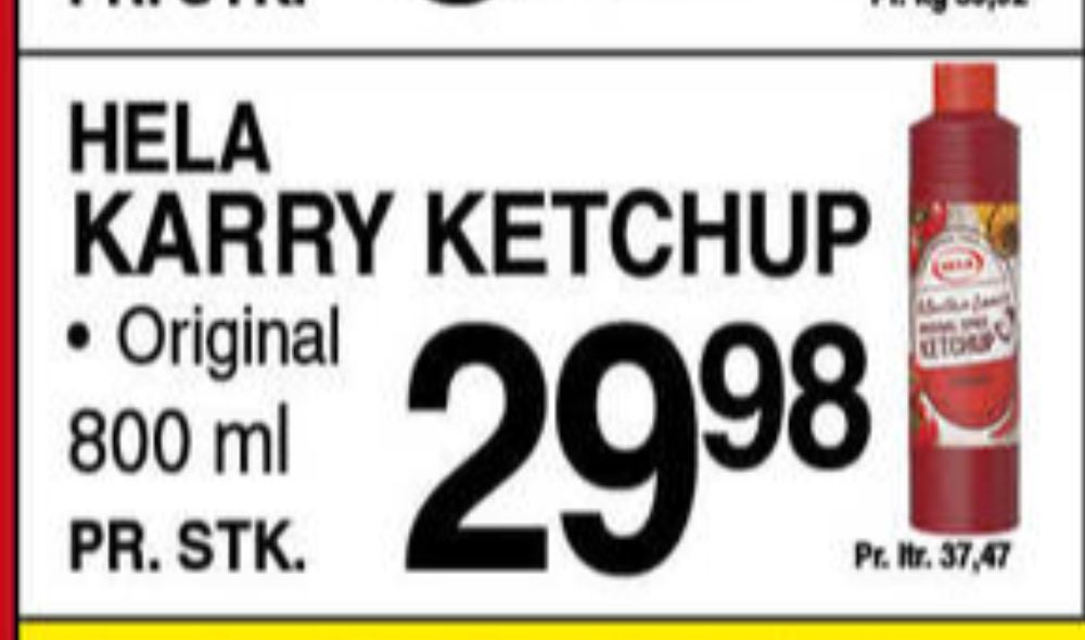 Hela, Ketchup