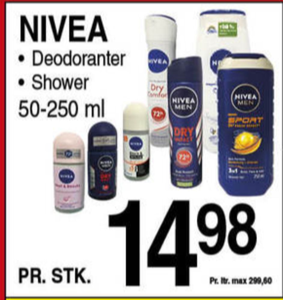 Nivea, Bodyshampoo
