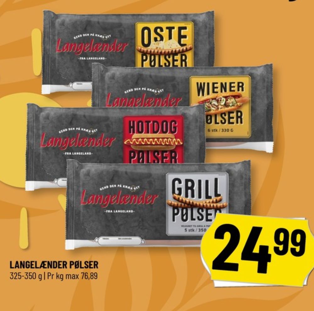 Langelænder, Wienerpølser