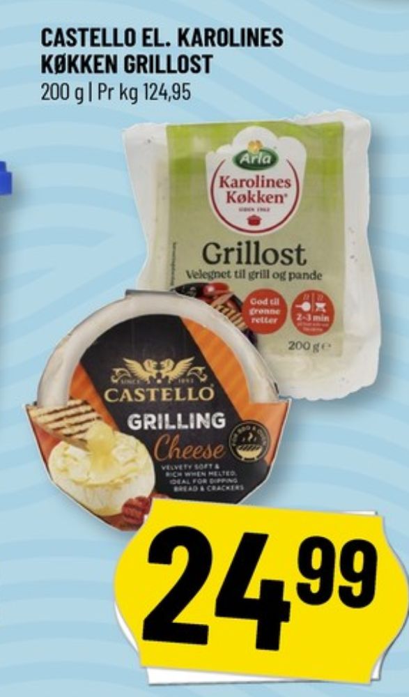 Karolines, Grillost