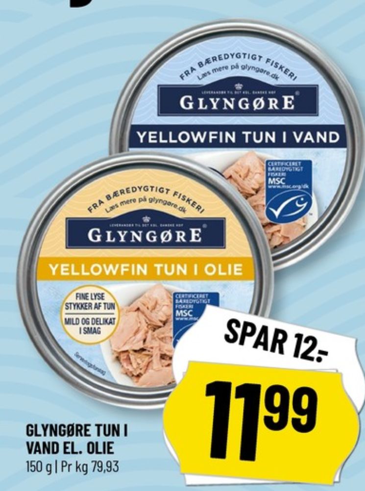Glyngøre, Tun i vand