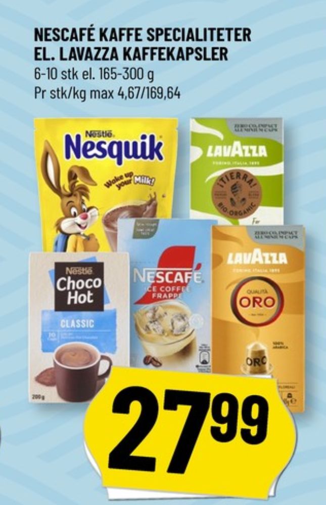 LavAzza Qualita Oro, Kaffekapsler